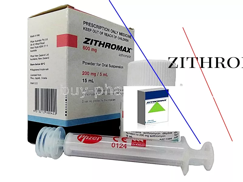 Zithromax avec ou sans ordonnance